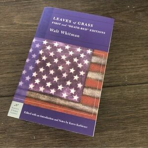 Leaves of Grass (first and “Death-bed” editions) by: Walt Whitman paperback book